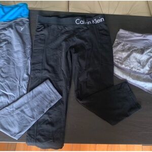 Calvin Klein workout leggings 3/4